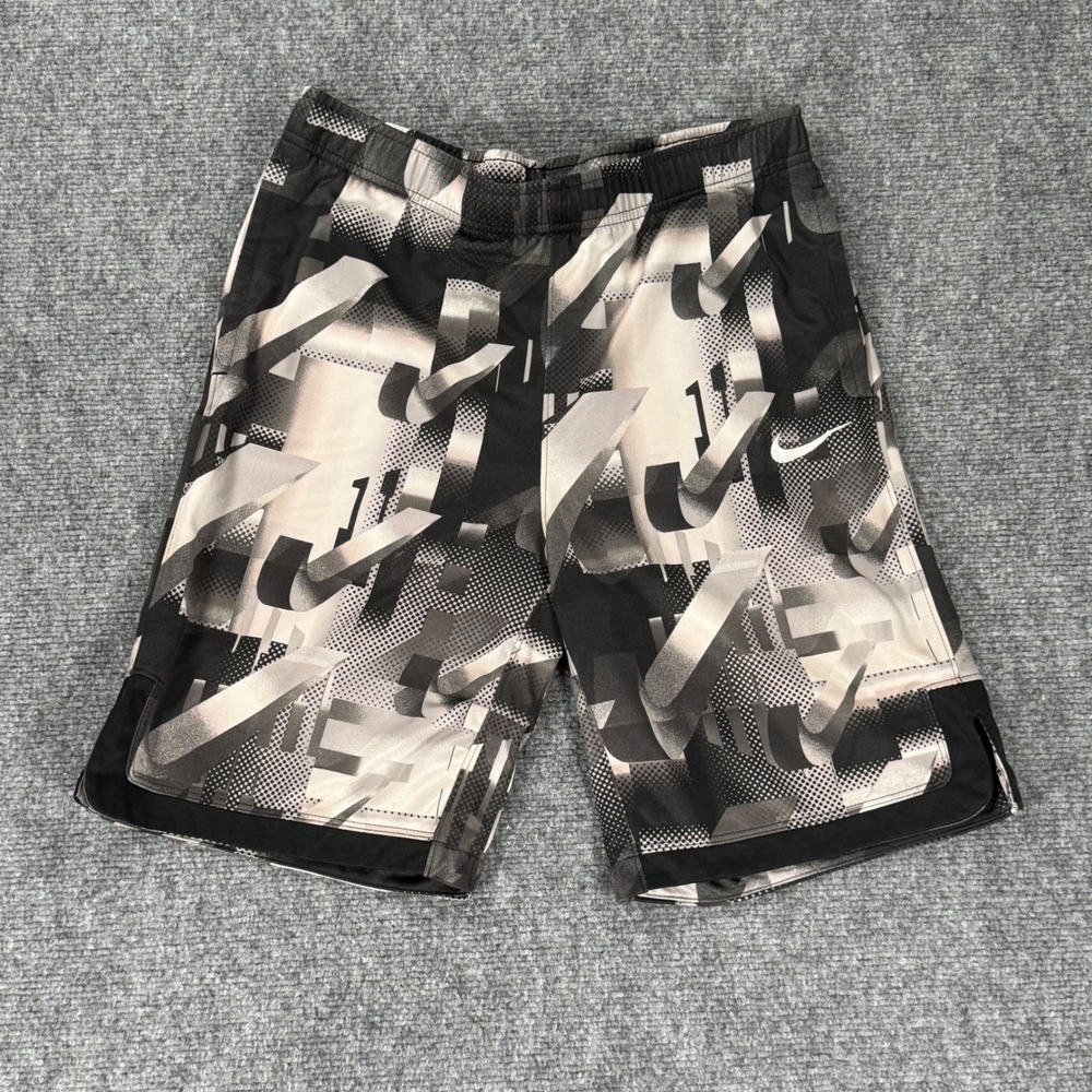 Nike Neymar Jr Dri-FIT Academy Boys XL Black Gray Graphic Soccer Shorts